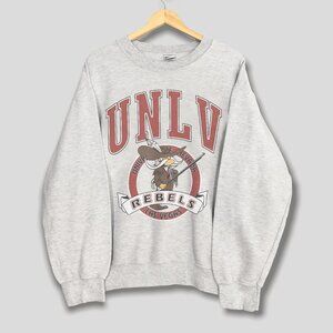 Vintage UNLV Rebels Mascot Logo Sweatshirt, University of Nevada Men Women Shirt